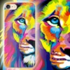 Coque Silicone Gel LION POP ART Apple IPhone 7/8 -Mobilemania Magasin coque silicone gel lion pop art apple iphone 78