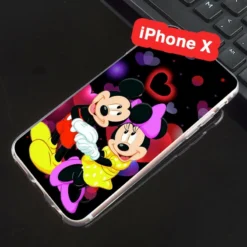 Coque Silicone Gel Mickey & Minnie In Love Apple IPhone X/XS