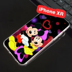Coque Silicone Gel Mickey & Minnie In Love Apple IPhone XR