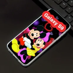 Coque Silicone Gel Mickey & Minnie In Love Samsung Galaxy S9