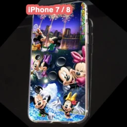 Coque Silicone Gel Mickey & Minnie Party Apple IPhone 7/8