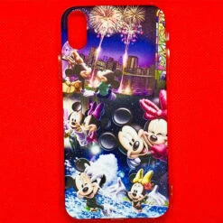 Coque Silicone Gel Mickey & Minnie Party Apple IPhone X/XS -Mobilemania Magasin coque silicone gel mickey minnie party apple iphone x 1