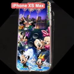 Coque Silicone Gel Mickey & Minnie Party Apple IPhone XS Max -Mobilemania Magasin coque silicone gel mickey minnie party apple iphone xs max 2