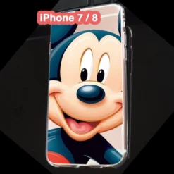 Coque Silicone Gel Mickey Mouse Apple IPhone 7/8