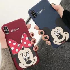 Coque Silicone Gel Mickey Mouse Lovely Apple IPhone X/XS -Mobilemania Magasin coque silicone gel mickey mouse lovely apple iphone xxs 2