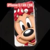 Coque Silicone Gel Minnie Mouse Apple IPhone 5/5S/SE -Mobilemania Magasin coque silicone gel minnie mouse apple iphone 55sse