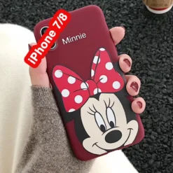 Coque Silicone Gel Minnie Mouse Lovely Apple IPhone 7/8
