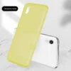 Coque Silicone Gel OXYGEN Series Apple IPhone XR -Mobilemania Magasin coque silicone gel oxygen series apple iphone xr