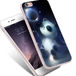 Coque Silicone Gel PANDA Apple IPhone 6/6s -Mobilemania Magasin coque silicone gel panda apple iphone 66s 2