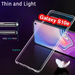 Coque Silicone Gel Ultra-fine ESR Samsung Galaxy S10e Transparente -Mobilemania Magasin coque silicone gel ultra fine esr samsung galaxy s10e 5