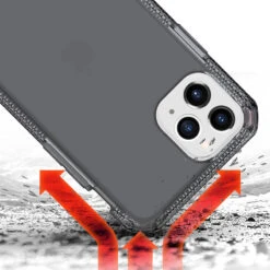 Coque Souple ITSKINS Spectrum Clear Apple IPhone 11 PRO MAX -Mobilemania Magasin coque souple itskins spectrum clear apple iphone 11 pro max 3