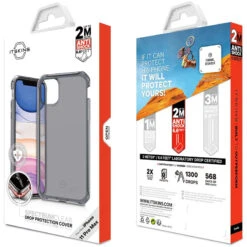 Coque Souple ITSKINS Spectrum Clear Apple IPhone 11 PRO MAX -Mobilemania Magasin coque souple itskins spectrum clear apple iphone 11 pro max 8