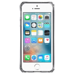 Coque Souple ITSKINS Spectrum Clear Apple IPhone 5/5S/SE -Mobilemania Magasin coque souple itskins spectrum clear apple iphone 55sse 1