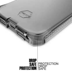 Coque Souple ITSKINS Spectrum Clear Apple IPhone 5/5S/SE -Mobilemania Magasin coque souple itskins spectrum clear apple iphone 55sse 3