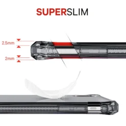 Coque Souple ITSKINS Spectrum Clear Apple IPhone X/XS -Mobilemania Magasin coque souple itskins spectrum clear apple iphone xxs 6