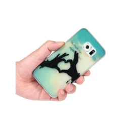 Coque You-made-me + Smile + Cat-Fish-in-Love Samsung Galaxy S6 -Mobilemania Magasin coque you made me smile cat fish in love samsung galaxy s6 4
