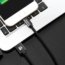 DUOPACK Câble Lightning 1mt Floveme Denim Texture -Mobilemania Magasin duopack cable lightning 1mt floveme denim texture 3