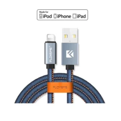 DUOPACK Câble Lightning 1mt Floveme Denim Texture -Mobilemania Magasin duopack cable lightning 1mt floveme denim texture 5