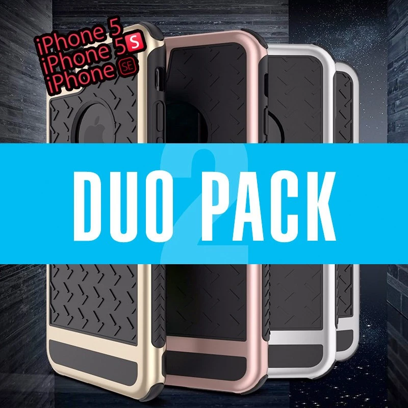 DUOPACK Coque FLOVEME Paladin Series Apple IPhone 5/5S/SE 3 DUOPACK Coque FLOVEME Paladin Series Apple IPhone 5/5S/SE