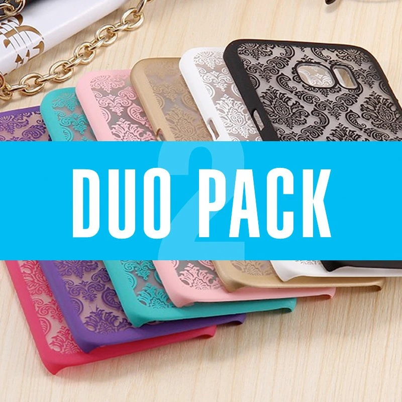 DUOPACK Coque Rigide DAMASK FLORA Samsung Galaxy S7 Edge 3 DUOPACK Coque Rigide DAMASK FLORA Samsung Galaxy S7 Edge