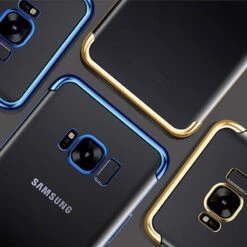 DUOPACK Coque Silicone Gel FLOVEME 3D Plating Contours Métallisé Samsung Galaxy S8 -Mobilemania Magasin duopack coque silicone gel floveme 3d plating contours metallise samsung galaxy s8 2