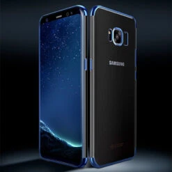 DUOPACK Coque Silicone Gel FLOVEME 3D Plating Contours Métallisé Samsung Galaxy S8 Plus -Mobilemania Magasin duopack coque silicone gel floveme 3d plating contours metallise samsung galaxy s8 plus 6