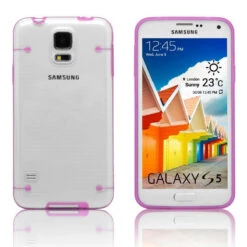 DuoPACK Coque Transparente Luminious Samsung Galaxy S5 -Mobilemania Magasin duopack coque transparente luminious samsung galaxy s5 8