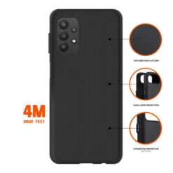 Eiger - Galaxy A32 5G Coque Rigide NORTH Case -Mobilemania Magasin eiger galaxy a32 5g coque rigide north case 2