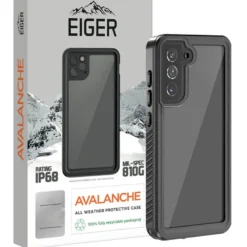 Eiger - Galaxy S22 5G Coque AVALANCHE Noir