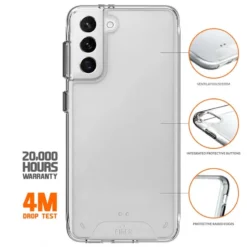 Eiger - Galaxy S22 Plus 5G Coque Rigide Glacier Transparente -Mobilemania Magasin eiger galaxy s22 plus 5g coque rigide glacier transparente 1
