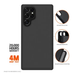 Eiger - Galaxy S22 Ultra 5G Coque Rigide NORTH Case -Mobilemania Magasin eiger galaxy s22 ultra 5g coque rigide north case 1