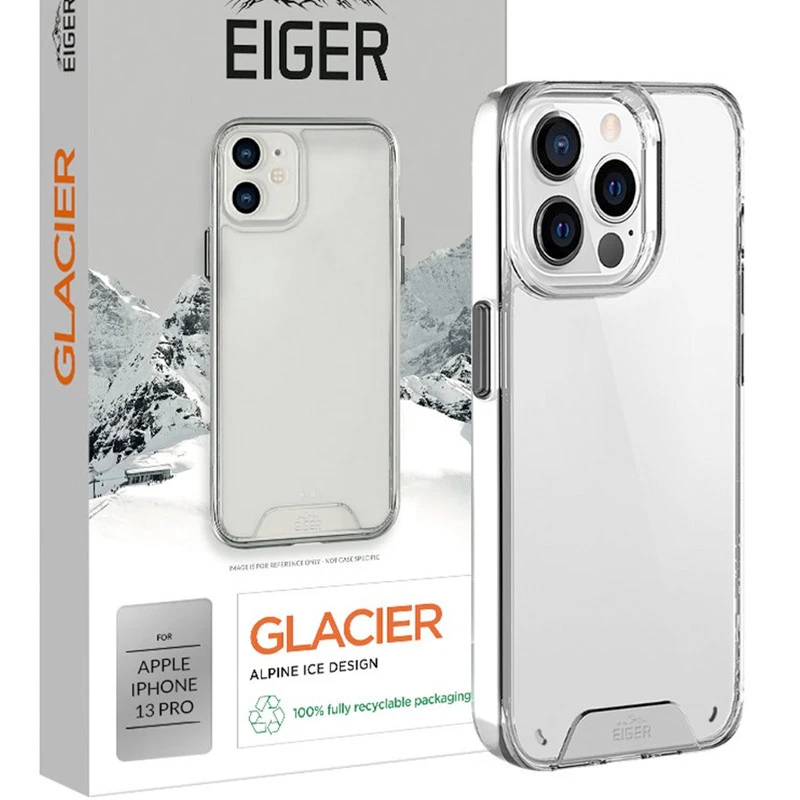 Eiger - IPhone 13 PRO Coque Rigide GLACIER Clair 3 Eiger - IPhone 13 PRO Coque Rigide GLACIER Clair