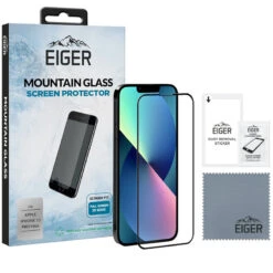 Eiger - IPhone 13 PRO MAX/iPhone 14 Plus Protection écran 3D MOUNTAIN GLASS -Mobilemania Magasin eiger iphone 13 pro max protection ecran 3d mountain glass 3