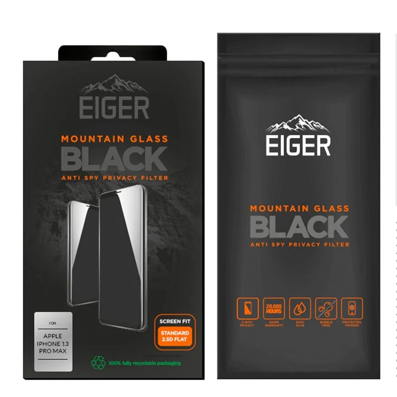 Eiger - IPhone 13 PRO MAX/iPhone 14 Plus Protection écran MOUNTAIN GLASS PRIVACY 7 Eiger - IPhone 13 PRO MAX/iPhone 14 Plus Protection écran MOUNTAIN GLASS PRIVACY – Image 5