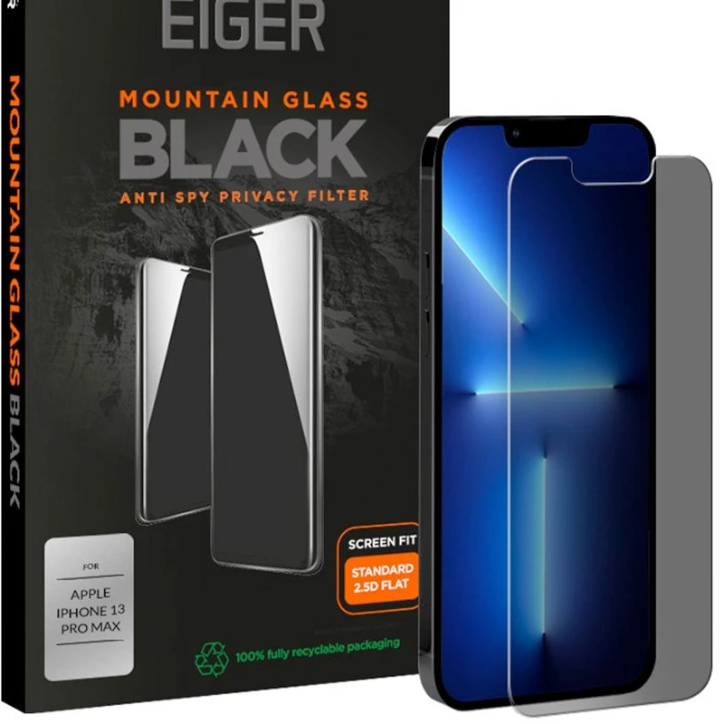 Eiger - IPhone 13 PRO MAX/iPhone 14 Plus Protection écran MOUNTAIN GLASS PRIVACY 3 Eiger - IPhone 13 PRO MAX/iPhone 14 Plus Protection écran MOUNTAIN GLASS PRIVACY