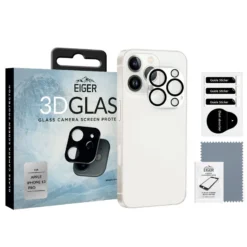 Eiger - IPhone 13 PRO Protection Camera 3D GLASS -Mobilemania Magasin eiger iphone 13 pro protection camera 3d glass 1