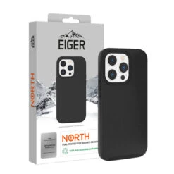 Eiger - IPhone 14 PRO MAX Coque Rigide NORTH Case Noir