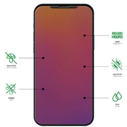 Eiger - IPhone 14/13 / IPhone 13 PRO Protection écran MOUNTAIN GLASS PLUS 8 Eiger - IPhone 14/13 / IPhone 13 PRO Protection écran MOUNTAIN GLASS PLUS -Mobilemania Magasin eiger iphone 1413 iphone 13 pro protection ecran mountain glass plus 1
