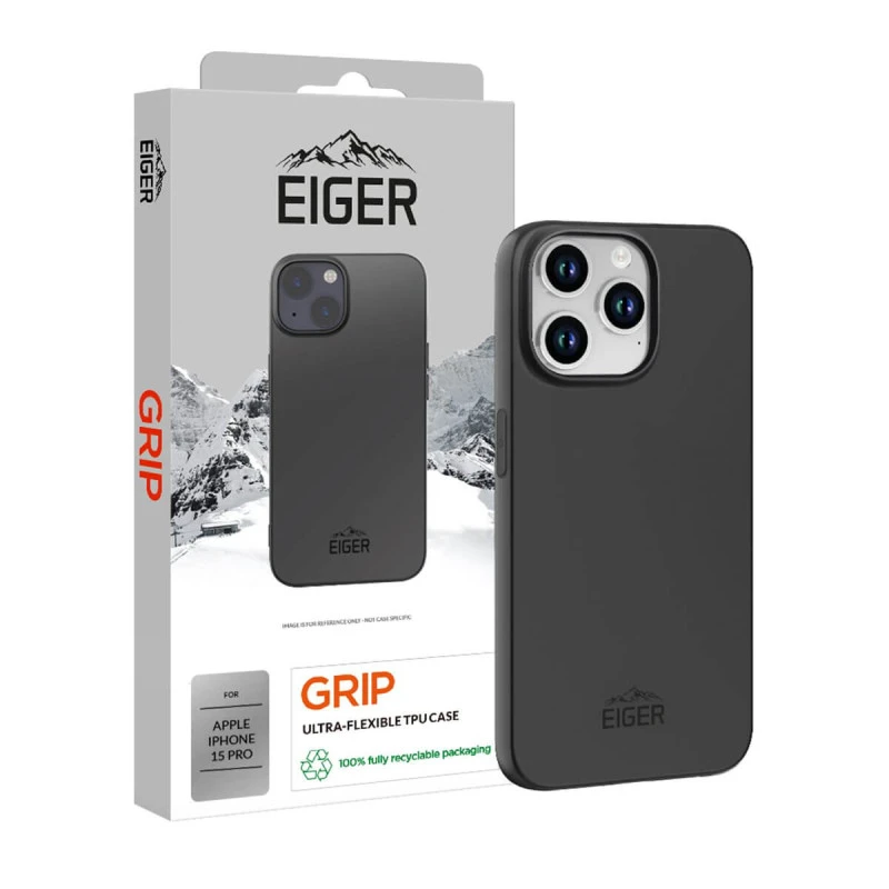 Eiger - IPhone 15 PRO Coque Souple GRIP Case 3 Eiger - IPhone 15 PRO Coque Souple GRIP Case