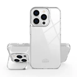 Eiger - IPhone 15 PRO MAX Coque Rigide Grip Stand Case Clair 7 Eiger - IPhone 15 PRO MAX Coque Rigide Grip Stand Case Clair -Mobilemania Magasin eiger iphone 15 pro max coque rigide grip stand case clair 2