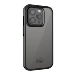 Devant -Mobilemania Magasin eiger iphone 15 pro max coque rigide mountainair noir 1