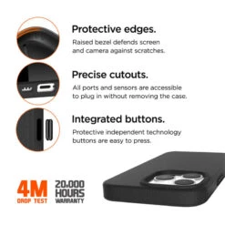 Eiger - IPhone 15 PRO MAX Coque Rigide NORTH Case Noir 6 Eiger - IPhone 15 PRO MAX Coque Rigide NORTH Case Noir -Mobilemania Magasin eiger iphone 15 pro max coque rigide north case noir 1