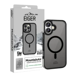 Eiger - IPhone 16 Coque Rigide MountainAir MagSafe Noir