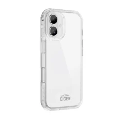 Eiger - IPhone 16 Coque Souple ICE GRIP Case Clair -Mobilemania Magasin eiger iphone 16 coque souple ice grip case clair 2