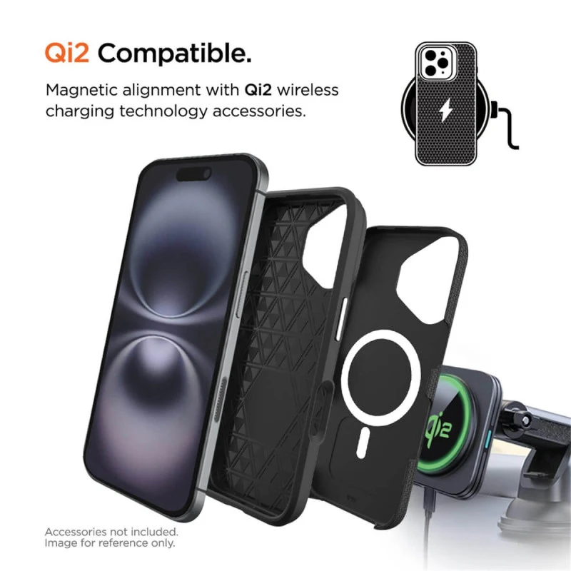 Eiger - IPhone 16 Plus Coque Rigide NORTH Case MagSafe Noir 7 Eiger - IPhone 16 Plus Coque Rigide NORTH Case MagSafe Noir – Image 5