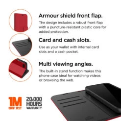 Eiger - IPhone 16 Plus Etui Folio NORTH 6 Eiger - IPhone 16 Plus Etui Folio NORTH -Mobilemania Magasin eiger iphone 16 plus etui folio north 1