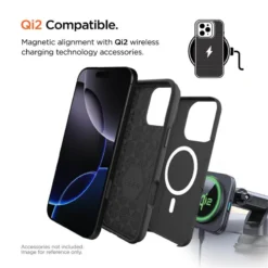 Eiger - IPhone 16 PRO Coque Rigide NORTH Case MagSafe Noir -Mobilemania Magasin eiger iphone 16 pro coque rigide north case magsafe noir 4