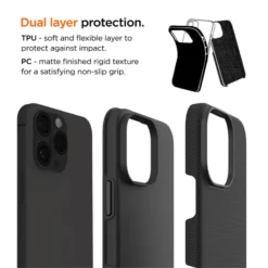 Eiger - IPhone 16 PRO Coque Rigide NORTH Case Noir 8 Eiger - IPhone 16 PRO Coque Rigide NORTH Case Noir -Mobilemania Magasin eiger iphone 16 pro coque rigide north case noir 2