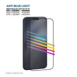 Eiger - IPhone 16 PRO MAX Protection écran MOUNTAIN GLASS BLUE EDGE -Mobilemania Magasin eiger iphone 16 pro max protection ecran mountain glass blue edge 2