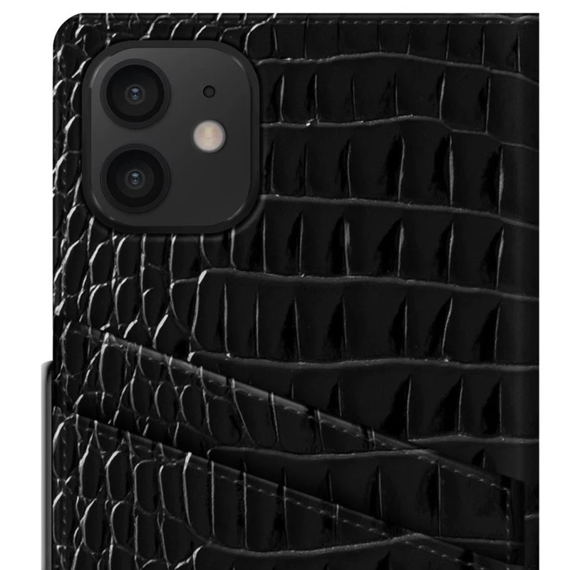 IDeal Of Sweden - IPhone 12 Mini Etui 2in1 Neo Black Croco 8 IDeal Of Sweden - IPhone 12 Mini Etui 2in1 Neo Black Croco – Image 6